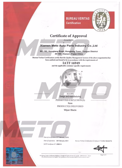 Universelles Scheibenwischerblatt für die Wintersaison für Lande